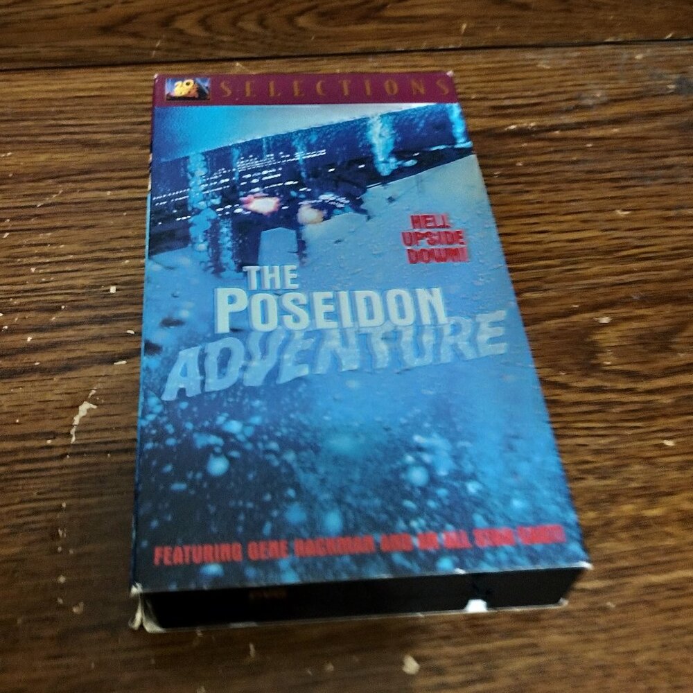 The Poseidon Adventure (VHS, 1991, 20th Century Fox) Gene Hackman